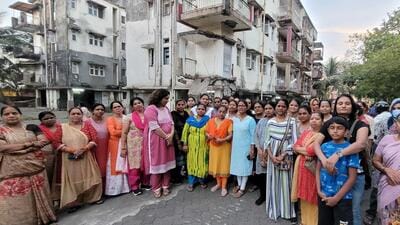 MIAL calls off demolition in Air India colony due to protests MIAL calls off demolition in Air India colony due to protests