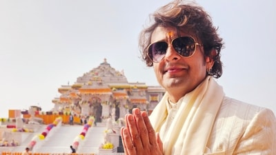 Sonu Nigam at Ram Mandir