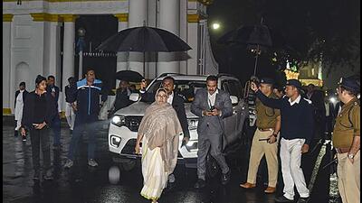 A senior Congress leader involved in the seat negotiations with allies said, “The party leadership might reach out to Banerjee. But there is also resentment against Trinamool in the party unit.” (PTI) A senior Congress leader involved in the seat negotiations with allies said, “The party leadership might reach out to Banerjee. But there is also resentment against Trinamool in the party unit.” (PTI)