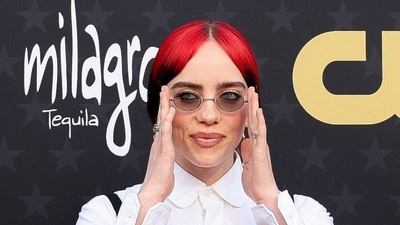 Billie Eilish at the 29th Annual Critics Choice Awards on January 14, 2024. (REUTERS)