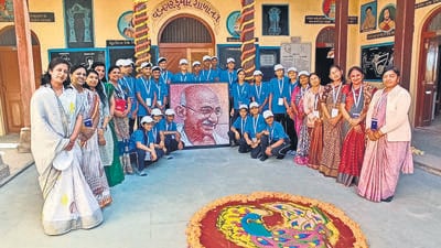 Archaeological Survey of India took over restoration duties at the institution in 2018. (HT PHOTO)