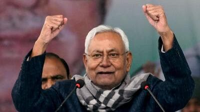 Bihar chief minister Nitish Kumar. (ANI) Bihar chief minister Nitish Kumar. (ANI)