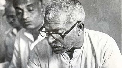 Former Bihar chief minister Karpoori Thakur. (Narendra Modi/ Photo from X) Former Bihar chief minister Karpoori Thakur. (Narendra Modi/ Photo from X)