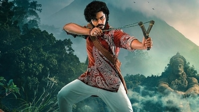 Teja Sajja in a still from HanuMan