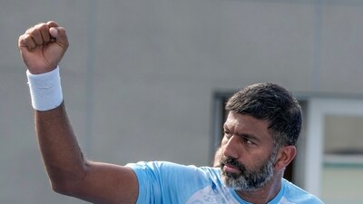 Bopanna is set to become the oldest tennis player to achieve the World No. 1 ranking in men's doubles (PTI) Bopanna is set to become the oldest tennis player to achieve the World No. 1 ranking in men's doubles (PTI)