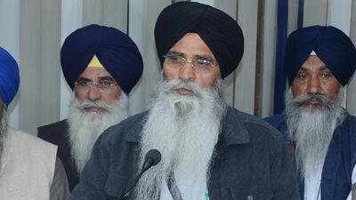 SGPC president Harjinder Singh Dhami