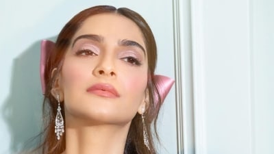 It seems Sonam and Anand went to Paris without son Vayu. Sharing a video from her flight to London, Sonam wrote on her Instagram Stories, "Can't wait to see our little Buddha". It seems Sonam and Anand went to Paris without son Vayu. Sharing a video from her flight to London, Sonam wrote on her Instagram Stories, "Can't wait to see our little Buddha".