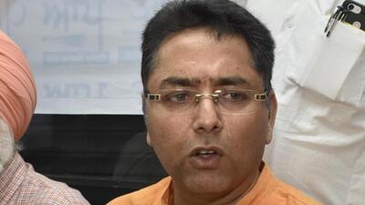 Sunam AAP MLA Aman Arora (HT File)