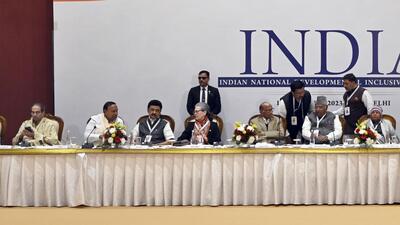 The TMC is the largest ally of the Congress in the INDIA bloc. (HT PHOTO) The TMC is the largest ally of the Congress in the INDIA bloc. (HT PHOTO)