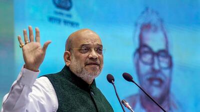 Union home minister Amit Shah. (PTI)