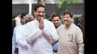 While asking Chavan about his name bring considered for Lok Sabha constituency for Pune and Satara, he said, “I am happy as a MLA,” while refusing to speak more. (HT PHOTO) While asking Chavan about his name bring considered for Lok Sabha constituency for Pune and Satara, he said, “I am happy as a MLA,” while refusing to speak more. (HT PHOTO)