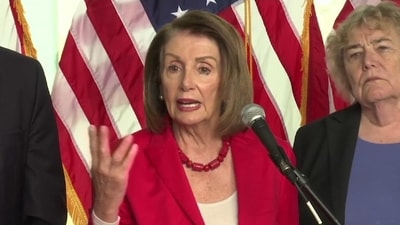 Former US House Speaker Nancy Pelosi (AP) Former US House Speaker Nancy Pelosi (AP)