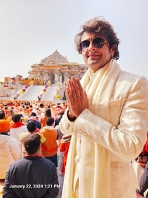 Sonu Nigam at Ram Mandir