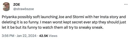 A user jokes about Priyanka Chopra's 'double date' Instagram Story A user jokes about Priyanka Chopra's 'double date' Instagram Story