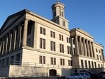 The Tennessee Capitol in Nashville, where officials say felons will have to restore gun rights before they can vote 