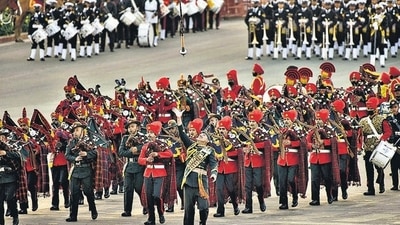 Indian Armed Force bands perform at the Beating Retreat ceremony at Vijay Chowk in New Delhi (File photo)