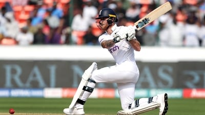 England's skipper Ben Stokes plays a shot (ANI ) England's skipper Ben Stokes plays a shot (ANI )