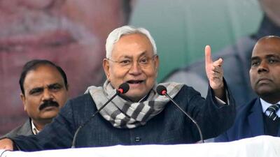 Bihar chief minister Nitish Kumar. (Santosh Kumar/HT)
