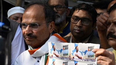 Indian National Congress leader Adhir Ranjan Chowdhury has been attacking Mamata Banerjee. (Hindustan Times file photo) Indian National Congress leader Adhir Ranjan Chowdhury has been attacking Mamata Banerjee. (Hindustan Times file photo)
