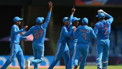 India beat Ireland by 201 runs in Bloemfontein (ICC) India beat Ireland by 201 runs in Bloemfontein (ICC)