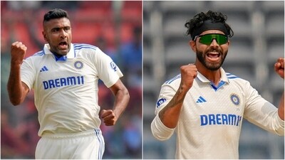 Ravichandran Ashwin (L) and Ravindra Jadeja during the first Test against England (PTI) Ravichandran Ashwin (L) and Ravindra Jadeja during the first Test against England (PTI)