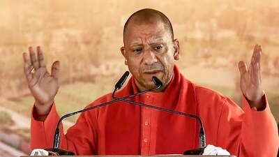 Uttar Pradesh Chief Minister Yogi Adityanath speaks during the inauguration and foundation stone laying ceremony of various developmental projects in Bulandshahr. (PTI) Uttar Pradesh Chief Minister Yogi Adityanath speaks during the inauguration and foundation stone laying ceremony of various developmental projects in Bulandshahr. (PTI)