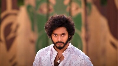 Teja Sajja in a still from HanuMan Teja Sajja in a still from HanuMan