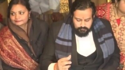 Advocate Vishnu Shankar Jain revealed the details of the ASI survey report on Gyanvapi. (ANI) Advocate Vishnu Shankar Jain revealed the details of the ASI survey report on Gyanvapi. (ANI)