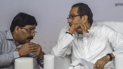 Waikar is considered to be a close aide of Uddhav Thackeray. He began his career in Shiv Sena as a corporator in 1992 and was elected to the civic body for four terms. He was also chairman of the civic standing committee which controls the treasury of the BMC from 2006 to 2010. (Pratik Chorge/HT Photo)