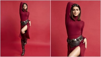 If you loved Kriti's outfit and are wondering how much it costs, then don't worry, we've got you covered. Kriti's outfit is from the shelves of luxury fashion brand Michael Kors and incorporating it into your wardrobe will cost you a whopping amount of <span class='webrupee'>₹</span>66,591. (Instagram/@kritisanon) If you loved Kriti's outfit and are wondering how much it costs, then don't worry, we've got you covered. Kriti's outfit is from the shelves of luxury fashion brand Michael Kors and incorporating it into your wardrobe will cost you a whopping amount of <span class='webrupee'>₹</span>66,591. (Instagram/@kritisanon)