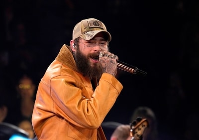 Post Malone performs a medley at the 57th Annual CMA Awards on Nov. 8, 2023, (AP) Post Malone performs a medley at the 57th Annual CMA Awards on Nov. 8, 2023, (AP)