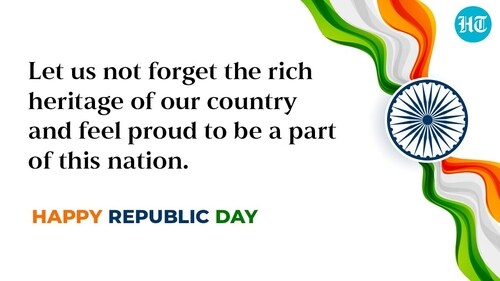 The Republic Day celebrations feature spectacular military and cultural pageantry. (HT Photo) The Republic Day celebrations feature spectacular military and cultural pageantry. (HT Photo)