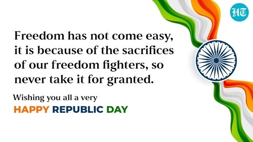This year, the theme for the Republic Day Parade tableaux is Bharat - The Mother of Democracy. (HT Photo) This year, the theme for the Republic Day Parade tableaux is Bharat - The Mother of Democracy. (HT Photo)