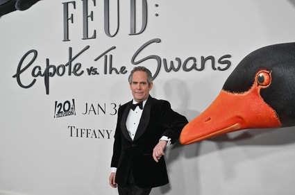 Tom Hollander arrives at the Museum of Modern Art in New York on January 23, 2024. (AFP) Tom Hollander arrives at the Museum of Modern Art in New York on January 23, 2024. (AFP)
