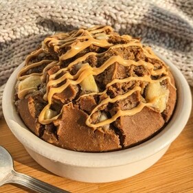 Blended oatmeal (Instagram)