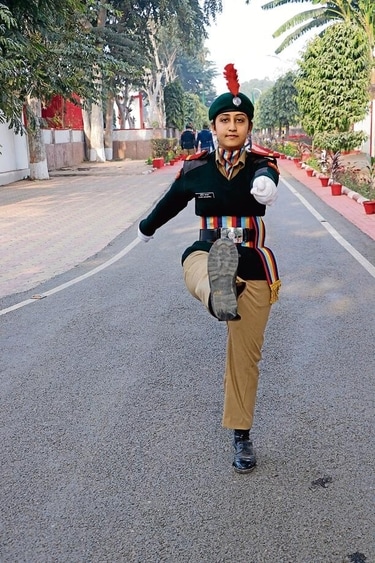 Kanika Bhardwaj, final-year student of BA (Hons) English at Rajdhani College. (Photo: Dhruv Sethi/HT)