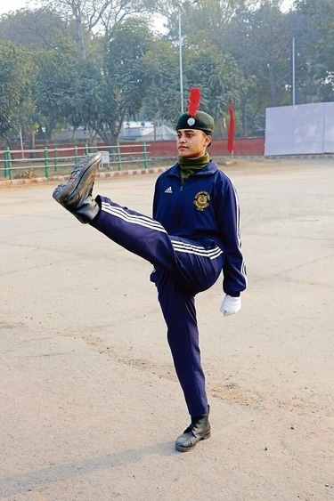 Shivani Shukla is a final-year student of BA (Prog) at Dyal Singh College. (Photo: Dhruv Sethi/HT)
