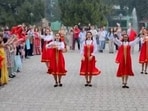 The Russian Embassy in India, has joined celebrations for India's 75th Republic Day in its own unique way. The Russian Embassy in India, has joined celebrations for India's 75th Republic Day in its own unique way.