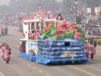 Manipur tableau at 2024 Republic Day parade (Image courtesy: PTI) Manipur tableau at 2024 Republic Day parade (Image courtesy: PTI)