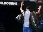 Serbia's Novak Djokovic walks off the court after losing against Italy's Jannik Sinner during their men's singles semi-final match on day 13 of the Australian Open tennis tournament in Melbourne on January 26 Serbia's Novak Djokovic walks off the court after losing against Italy's Jannik Sinner during their men's singles semi-final match on day 13 of the Australian Open tennis tournament in Melbourne on January 26