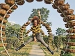 Actor Chitrashi Rawat couldn't contain her excitement when she got to visit Delhi recently. Here's the actor expressing her joy of getting to experience winter season, while at Mandi House to perform for a play.  