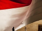 Indonesian flag Indonesian flag