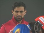 Shoaib Malik during the match against Khulna Titans Shoaib Malik during the match against Khulna Titans