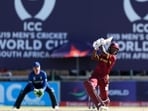 West Indies edged past England.