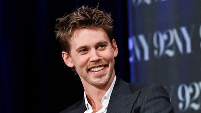 Austin Butler from the Apple TV+ series "Masters of the Air" in conversation at The 92nd Street Y on Wednesday, Jan. 24, 2024, in New York. (Photo by Evan Agostini/Invision/AP) (Evan Agostini/Invision/AP)