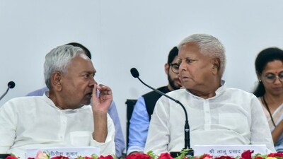 Bihar CM Nitish Kumar and RJD chief Lalu Yadav. (ANI file) Bihar CM Nitish Kumar and RJD chief Lalu Yadav. (ANI file)