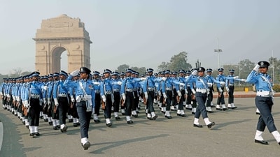 The CAPF contingents will also consist of women personnel. “Best representation of women will be seen in this year’s Republic Day parade,” the Defence Secretary said. (ANI) The CAPF contingents will also consist of women personnel. “Best representation of women will be seen in this year’s Republic Day parade,” the Defence Secretary said. (ANI)