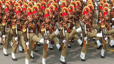 Earlier, Defence Secretary Shri Giridhar Aramane said women marching contingents will form the major chunk of the parade, with most of the tableaux of States/Union Territories (UTs) and Central Ministries/Organisations showcasing the country’s rich cultural diversity, unity and progress. (PIB) Earlier, Defence Secretary Shri Giridhar Aramane said women marching contingents will form the major chunk of the parade, with most of the tableaux of States/Union Territories (UTs) and Central Ministries/Organisations showcasing the country’s rich cultural diversity, unity and progress. (PIB)