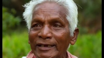Dukhu Majhi, who has been for decades planting trees, is among the awardees. (HT PHOTO) Dukhu Majhi, who has been for decades planting trees, is among the awardees. (HT PHOTO)