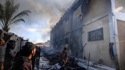 UNRWA officials did not comment on the impact that the US halt in funding would have on its operations. (AP) UNRWA officials did not comment on the impact that the US halt in funding would have on its operations. (AP)